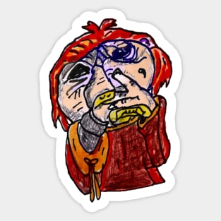 Dark crystal Sticker